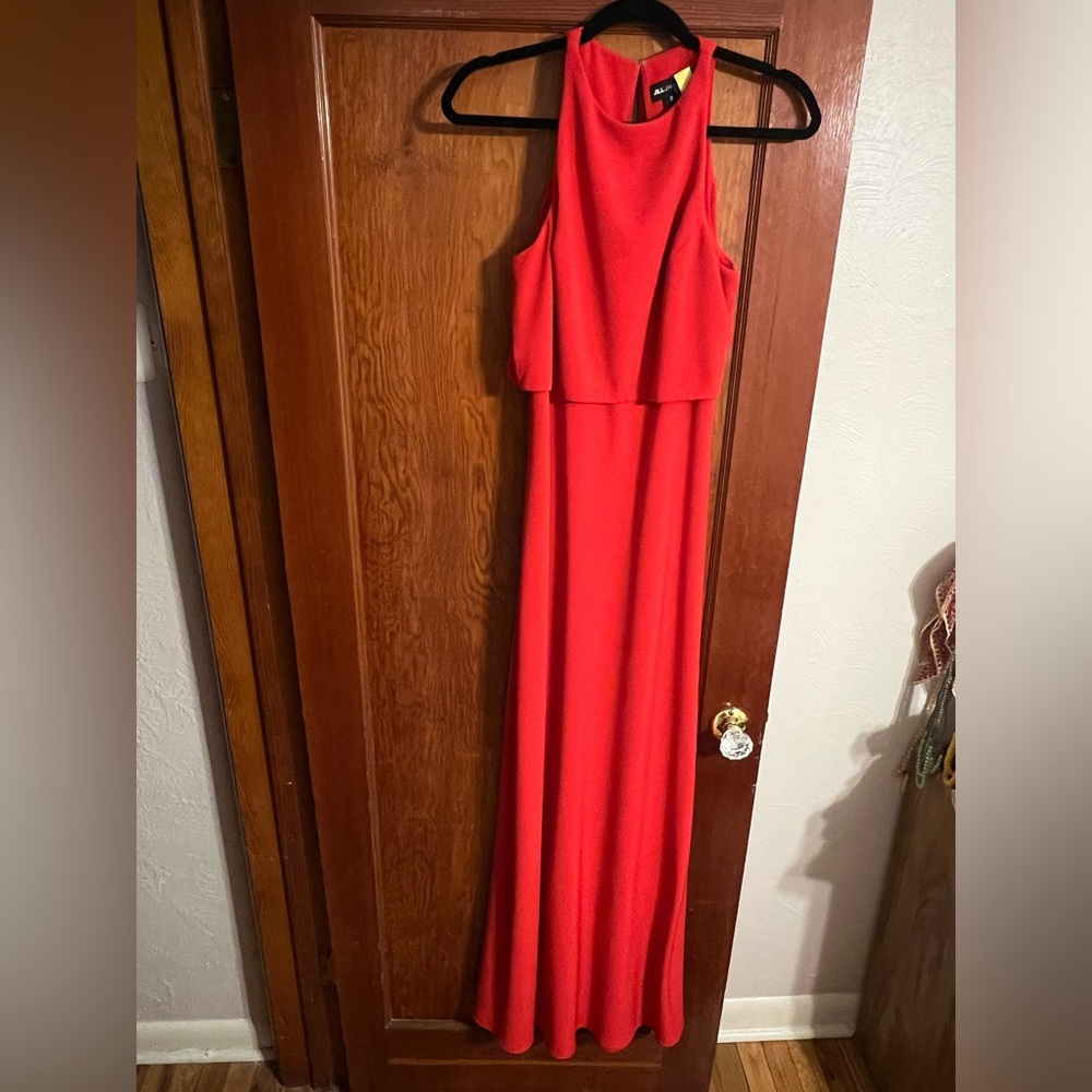 Jill Stuart, Long red gown, Anthropologie collection